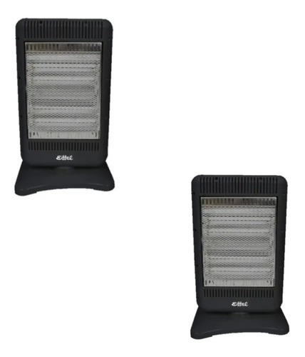 Estufa Infrarroja 3 Velas 1200w Giratoria 180° X2 Unidades