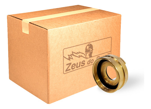 Kit 5 Adaptador Storz Hidrante Latão - 1.1/2'' Para 2.1/2