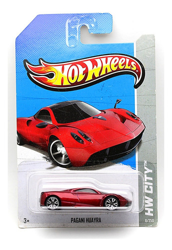 Pagani Huayra Rojo Hot Wheels Mattel Hw City 2013 8/250