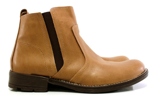 Bota Hombre Cuero Vacun Diseño Runnolf By Ghilardi