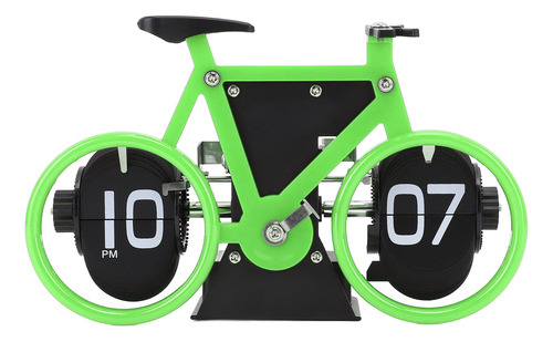 Reloj De Escritorio Plegable Con Forma De Bicicleta, Batería