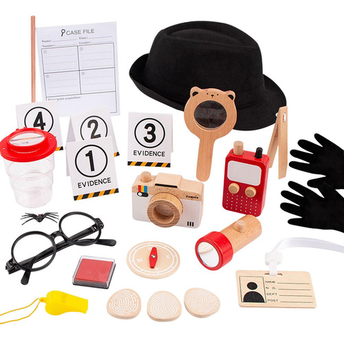 Disfraz De Detective Juego De Lupa Científica Para Niños