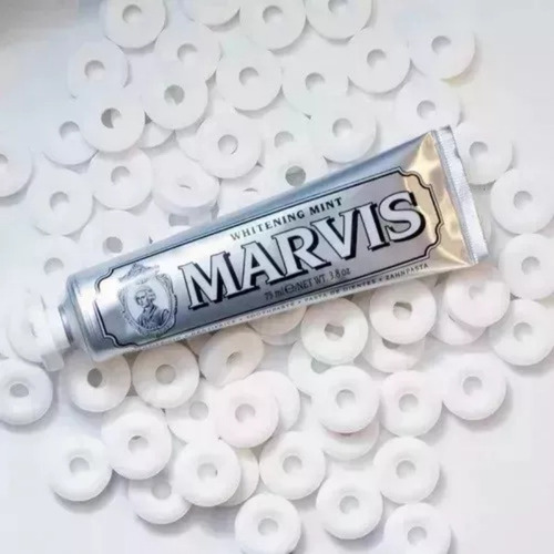 Para Q Pasta De Dientes Blanqueadora Marvis Mint 85 Ml