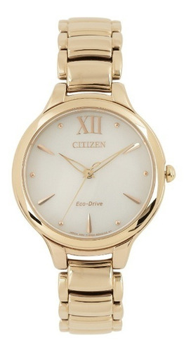 Reloj Dama Citizen Ecodrive Em0553-85a Agente Oficial Envio 