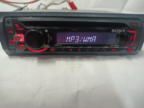 Autoestereo Sony Cdx-g1050u Bt Audio Adaptado Usb Mp3 (Usado)