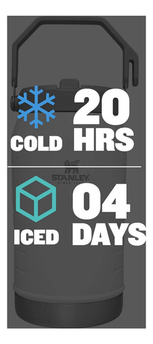 Stanley Iceflow - Vaso Con Pajilla Abatible, Asa Y Tapa Gira