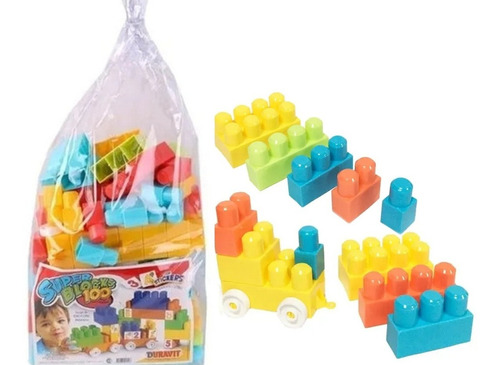 Imagen 1 de 4 de Juego De Super Bloques Duravit Bolso X100 Art.551 Planeta
