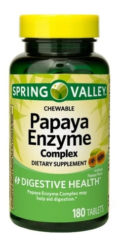 Papaya Enzyme Spring Valley180 