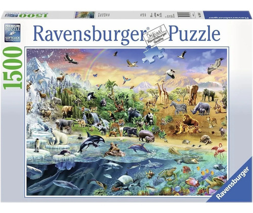 Rompecabezas Ravensburger Nuestro Mundo Salvaje 1500 Piezas