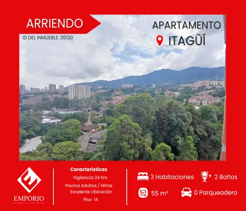 Arriendo Apartamento En Itagüí