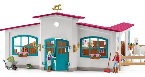 Set De Juego Caballos Schleich Arena Peppertree 179 Piezas