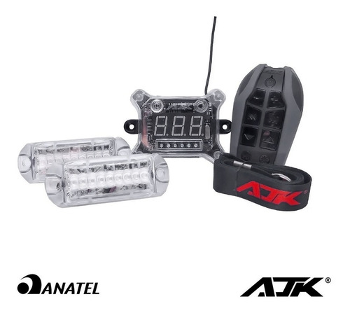 Controle Longa Distância + Voltímetro Kit Smart Control Ajk