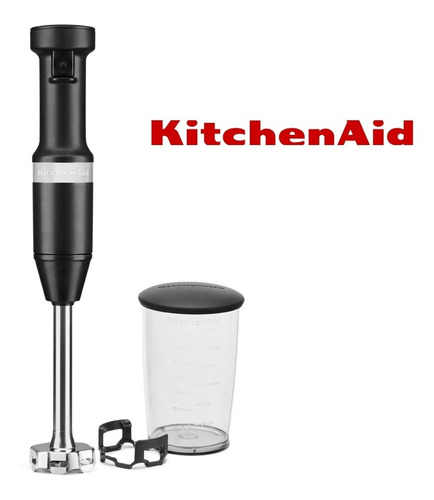 Batidor Eléctrico D Mano Inmersión Kitchenaid Mezclador Negr