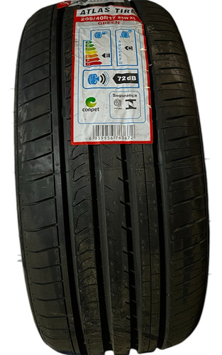 Paquete 2 Llantas 205/40r17 Atlas Green 84w W