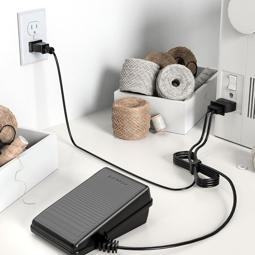 Cable De Alimentación De Repuesto Para Pedal De Máquina De C