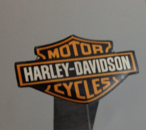 Emblema Adesivo Resinado Harley Davidson Original