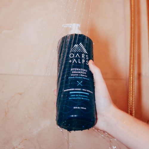 Shampoo Masculino Sem Sulfato Oars + Alps, Infundido Com Ext