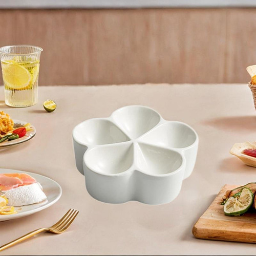 Plato De Cerámica Para Aperitivos Y Postres 5,5 Pulgadas