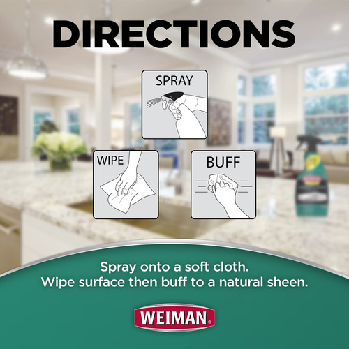 Recambio Granite Daily Clean & Shine Weiman, 1.89 L, Desinfe