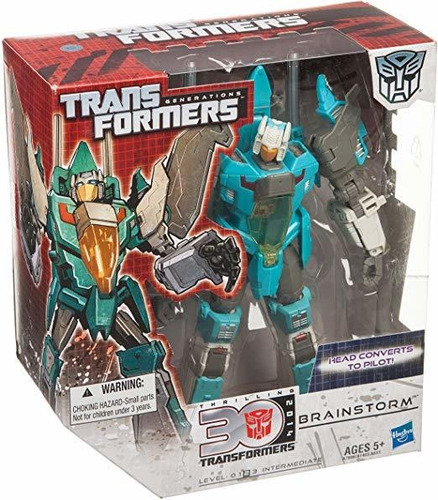 Transformers Generaciones Voyager Brainstorm