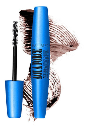 Mascara Para Pestañas Aqua Force X10ml Palladio Color Brown