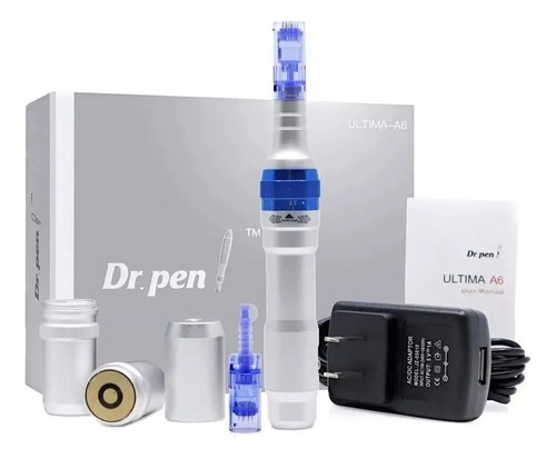 Dermapen Dr. Pen A6 Profesional Cara Y Cuerpo + 2 Baterías 