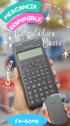 Calculadora Científica Casio Fx82ms 