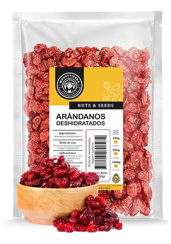 Arándanos Deshidratados (1000gr) 1 Kilo - Kg a $49