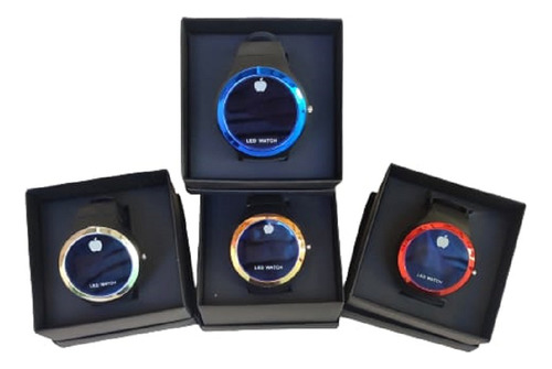 Reloj Smartwatch De La Manzanita Unisex Metal Goma Regalate!