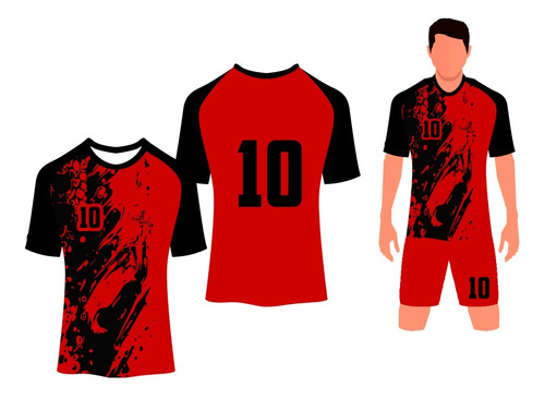 Kit 5 Uniformes Econômico (camisa E Short) 