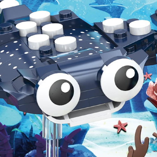 Juego De Bloques De Construcción Riceblock Fish Tank 875
