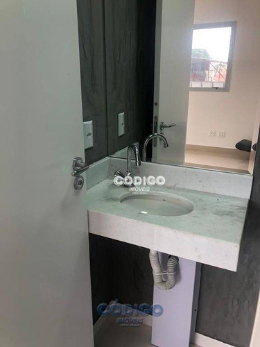Imagem 12 de 26 de Sala Para Alugar, Cond. Cube, 76 M² Por R$ 4.300 - Vila Pedro Moreira - Guarulhos/sp - Sa0311