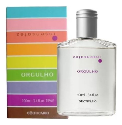 Insensatez Orgulho Desodorante Colônia O Boticário 100ml - Raro / Descontinuado - (val.:04/24)