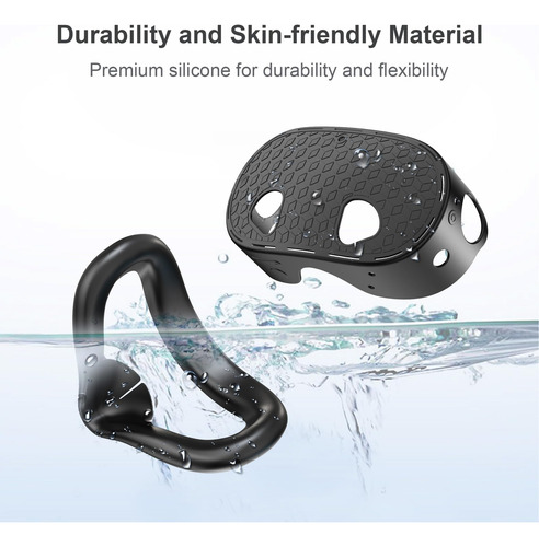 Funda De Silicona Para Meta Quest 3s Confortable Y Protector