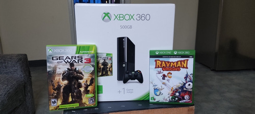 Xbox 360 500gb + 2 Juegos Originales Como Nuevo