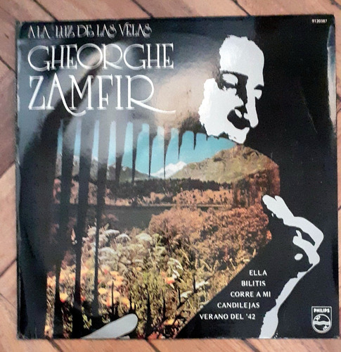 Vinilo Gheorghe Zamfir A La Luz De Las Velas (lp 1979) Ex+