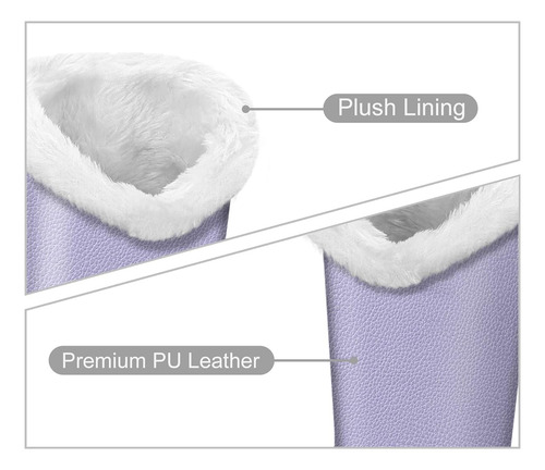 Soporte Para Gafas Forrado Felpa Base Magnetica Tono Lila