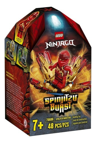 Kit Lego Ninjago Spinjitzu Explosivo Kai 70686 48 Piezas 3