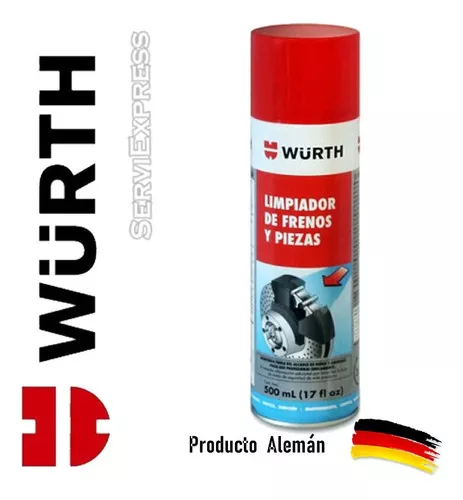 Limpiador De Frenos Plus 500ml Wurth