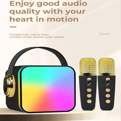 Nuevo Altavoz Bluetooth Con Micrófono Inalámbrico Todo En Un