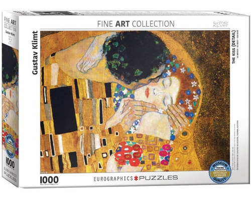 El Beso Gustav Klimt Rompecabezas 1000  Piezas Eurographics