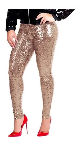Gold sequin legging discount