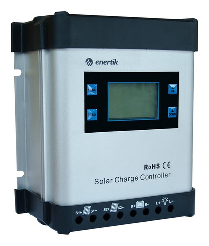 Regulador De Carga Panel Solar 12v/24v 80a - Enertik