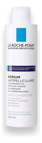 Shampoo La Roche-posay Kerium En Gel Anticaspa 200 Ml