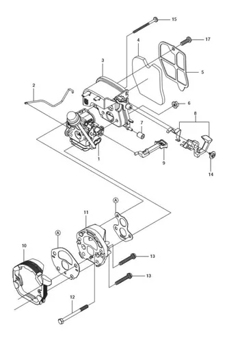 Jogo de Juntas Para Motosserra Husqvarna 235/236 - DEMATOOLS