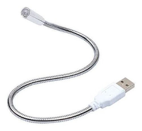 Lámpara Cotchear Usb Flexible Led Para Laptop -plateado