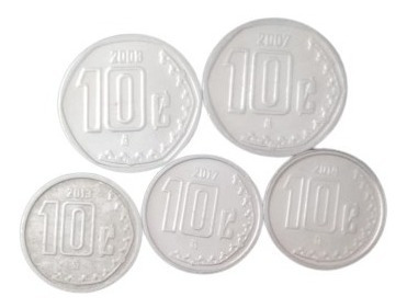 Monedas 10 Centavos