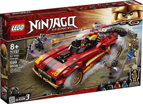 Lego Ninjago Legacy X-1 Ninja Charger Ninja Kit De Construcc