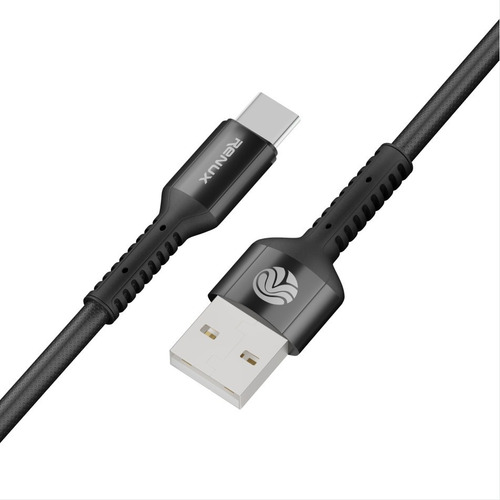 Cabo Usb Tipo C Carga Rápida 3.1a 1.2m Cor Preto