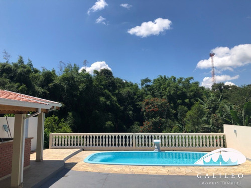 Imagem 3 de 18 de Vende-se Linda Chácara No Bairro Roseira -jundiaí - 2 Dormitórios - Sala/cozinha - Espaço Gourmet - Piscina - Linda Vista! - Ch00078 - 68985191